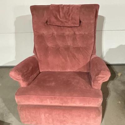 Cloth rocking chair, with recliner