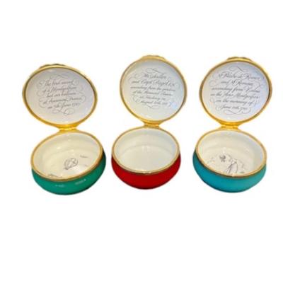 Halcyon Days Enamels Trinket Boxes