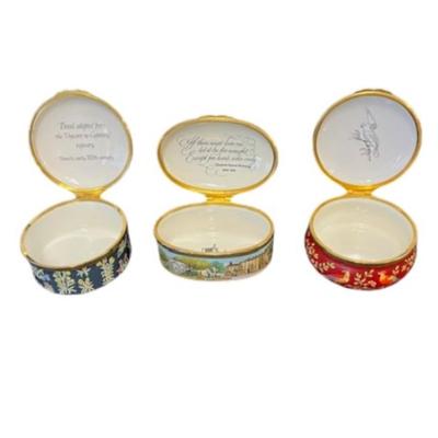 Halcyon Days Enamels Trinket Boxes