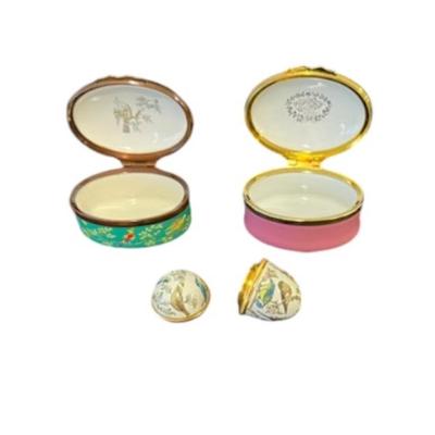 Halcyon Days Enamels Trinket Boxes