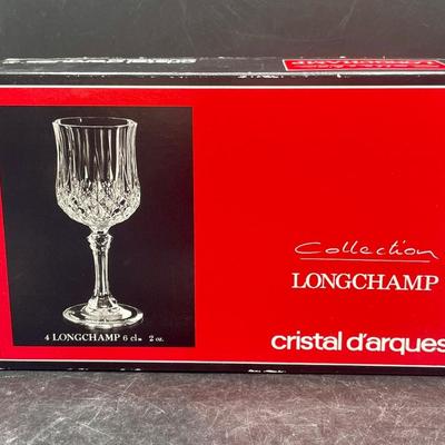 Longchamp Lead Crystal Glass Set