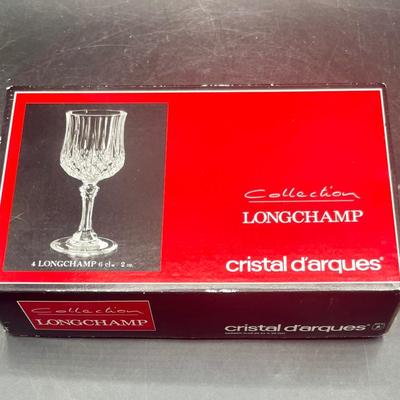Longchamp Lead Crystal Glass Set