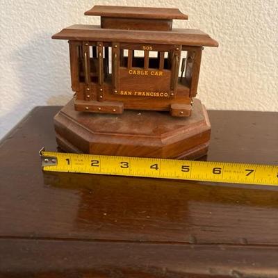 Lot 54 - San Francisco Wood Cable Car