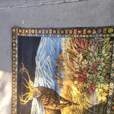 Mid century hanging tapestry