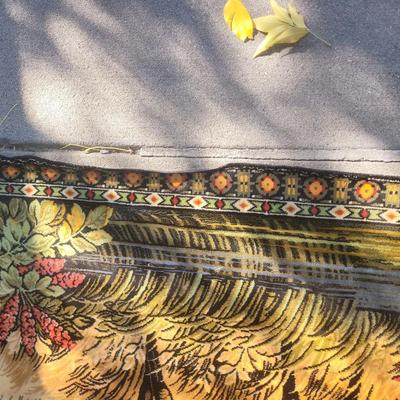 Mid century hanging tapestry