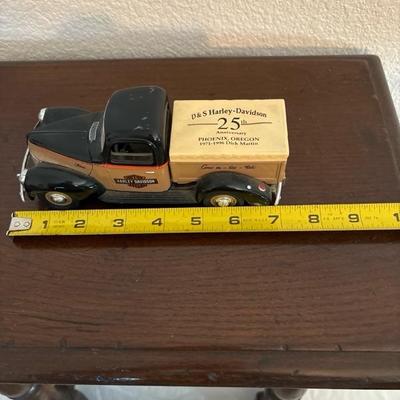 Lot 58 - Collectable Harley Davidson Vintage Truck Bank