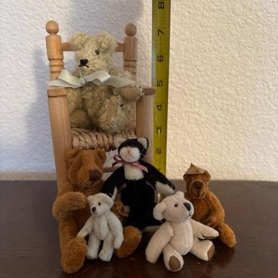 Lot 64 - Miniature Bears, Cat (Some are Boyd's)
