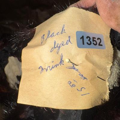 2 black fur cuffs