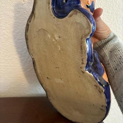 Lot 68 - Vintage Sleeping Cat Kutani Style Moriage Decorated Porcelain