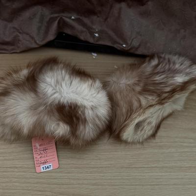 Fur cuffs