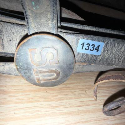 Vintage leather bridle