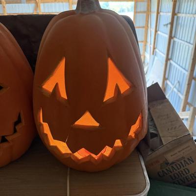 Pumpkins-both work-left has a boo boo
