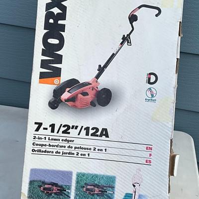 NEW Worx lawn edger, Electric