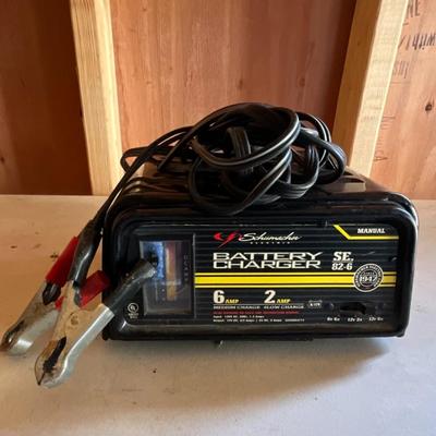 Schumacher manual Battery charger