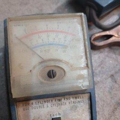 Timing light, compression tester and dwell tachometer