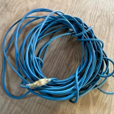 Blue Electric Cord