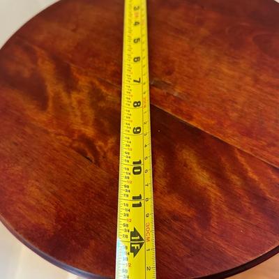 Beautiful Wood Pedestal Stand