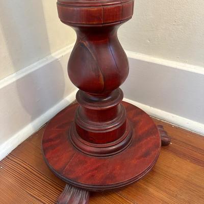 Beautiful Wood Pedestal Stand