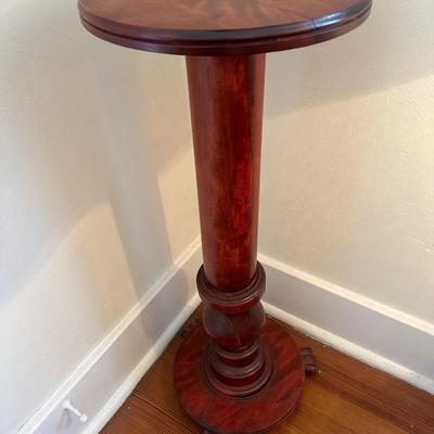Beautiful Wood Pedestal Stand