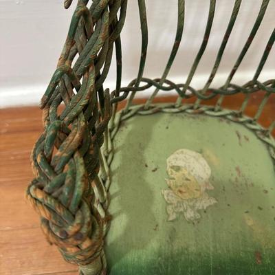 Vintage Rocking Doll Chair