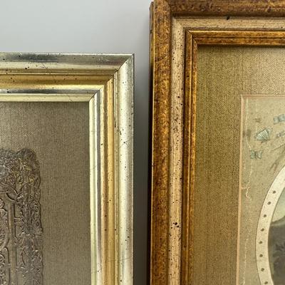 Antique Framed “Souvenir Du Plus Beau Jour”