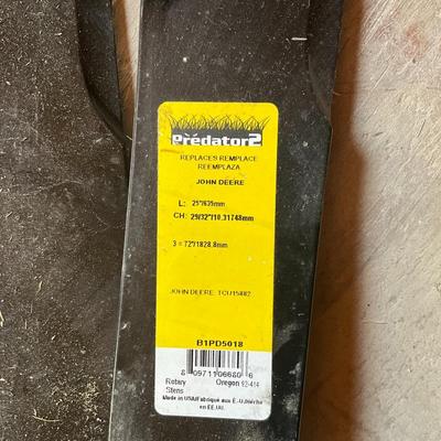 Predator2 John Deer mower blades