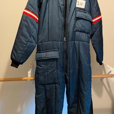 Vintage JCPenneys Snowmobile Suit
