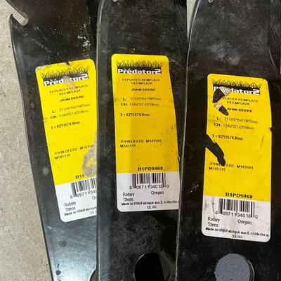 Predator2 John Deer mowing blades 62in cut