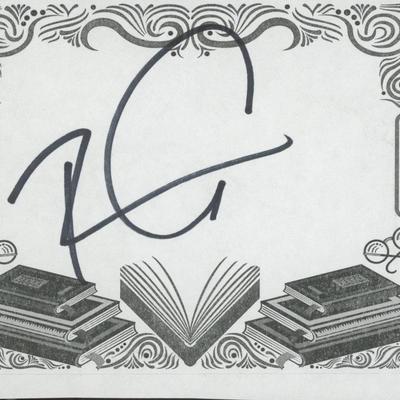 Richard Paul Evans signed bookplate