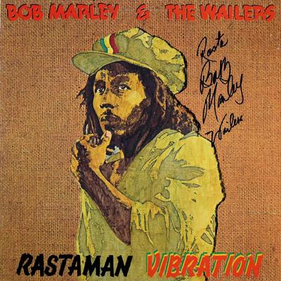 Bob Marley and the Wailers signed Rastaman Vibration album