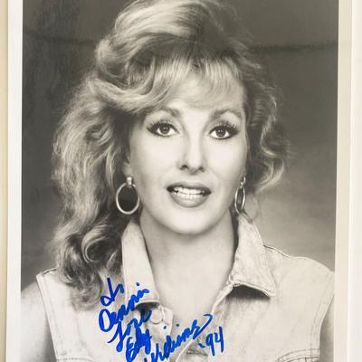 Edy Williams signed photo
