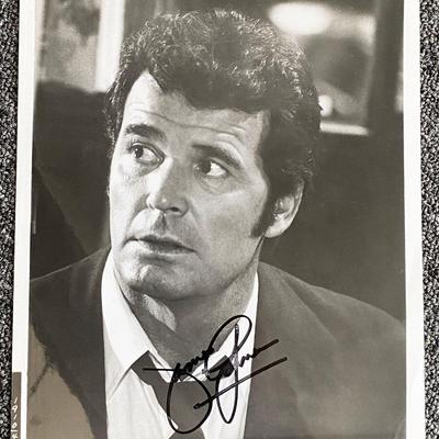 James Garner signed photo