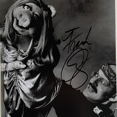 The Muppets Miss Piggy Frank Oz signed photo. GFA Authenticated