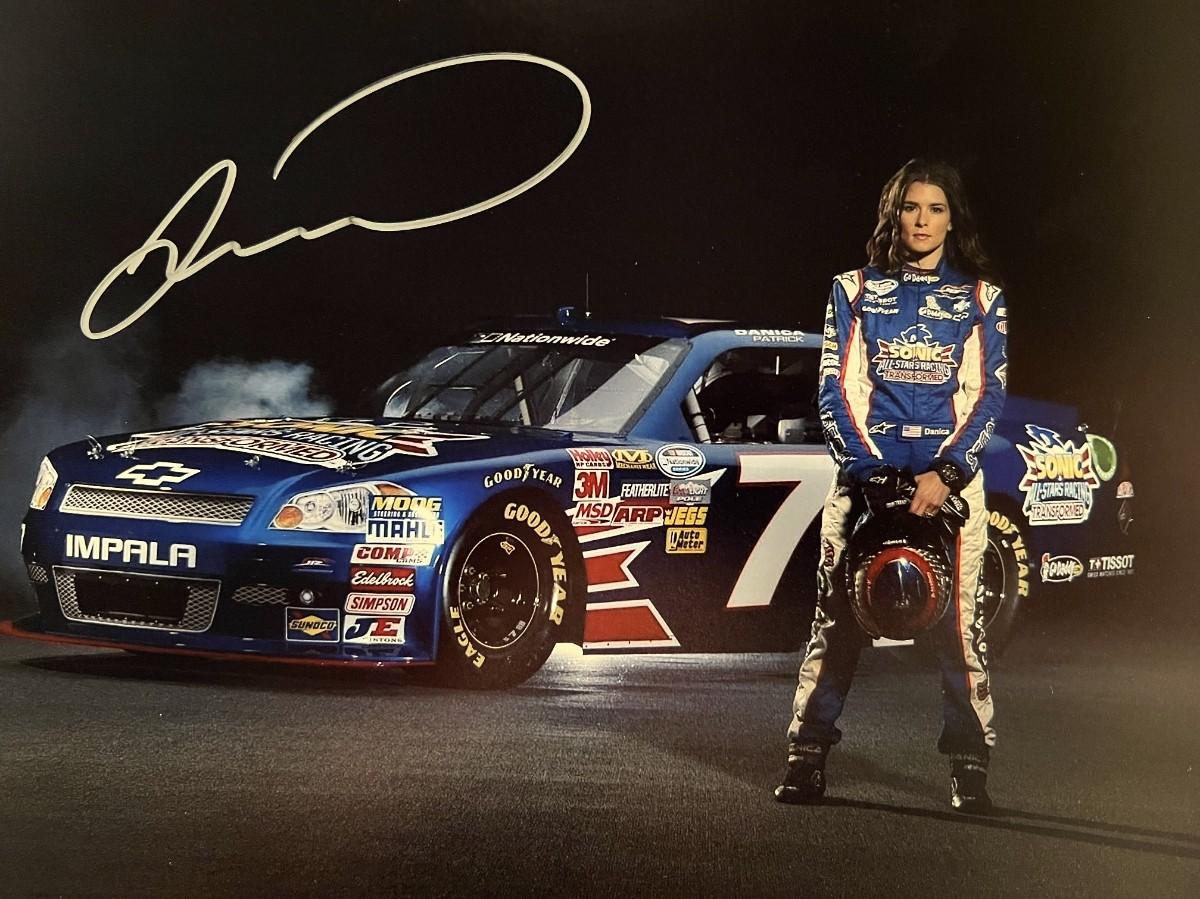 Nascar Danica Patrick signed photo