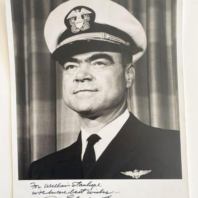 US Navy Pierre Charbonnet signed photo