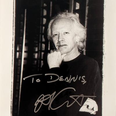 John Carpenter signed photo