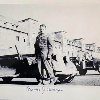 Francis J. Sanza signed photo