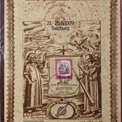 Dr. Hermann Oberth commemorative stamp