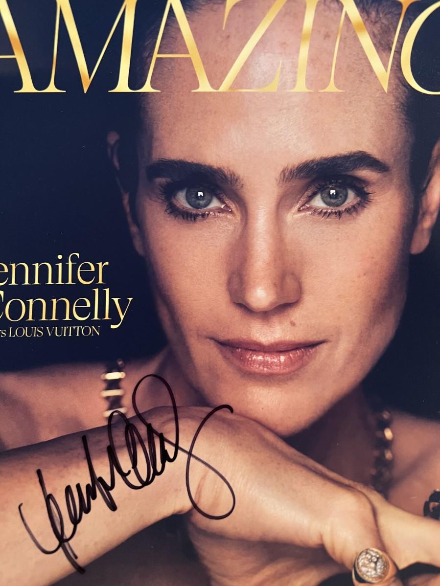 Top Gun Jennifer Connelly signed photo