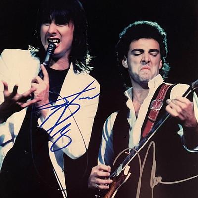 Journey band signed photo