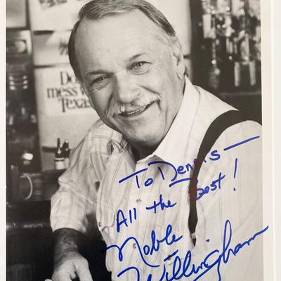 Noble Willingham signed photo