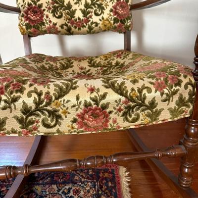 Vintage Wooden Rocking Chair (See Details)