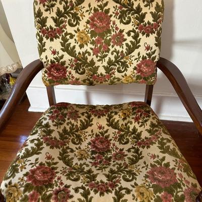 Vintage Wooden Rocking Chair (See Details)