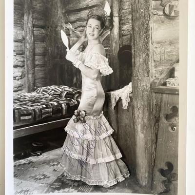 Joan Woodbury signed photo