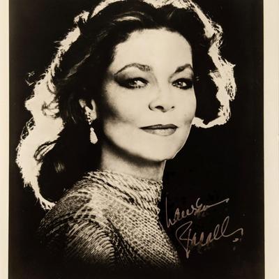 Lauren Bacall signed photo