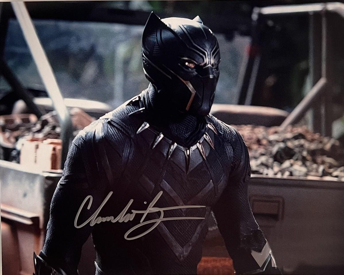 Black Panther Chadwick Boseman Signed Photo EstateSales black-panther-chadwick-boseman-signed-photo-estatesales