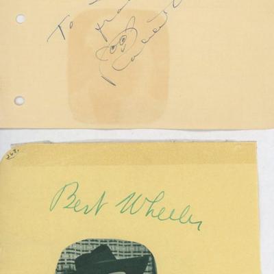 Wheeler and Woolsey signature cut
