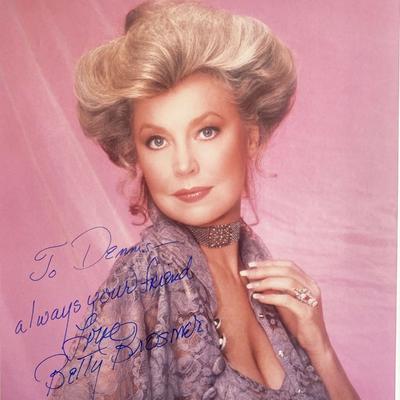 Betty Brosmer signed photo