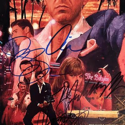 Scarface cast signed photo 