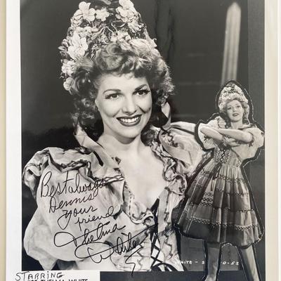 Bowery Champs Thelma White signed movie photo